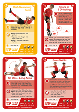 Load image into Gallery viewer, Football Skills and Fitness Game